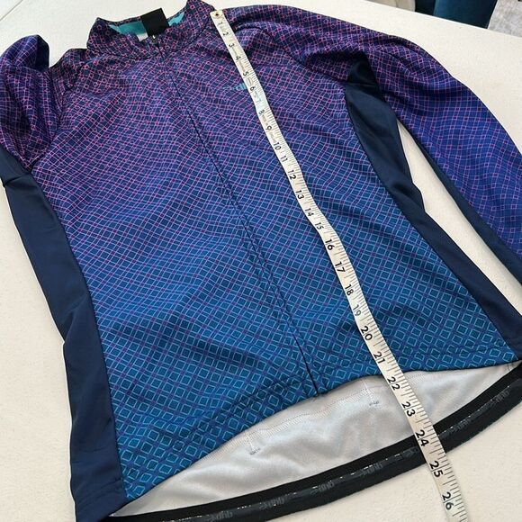 Dhb Women's Purple and Blue Cycling Jacket size 12 - Picture 7 of 7